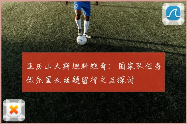 亚历山大斯坦科维奇：国家队任务优先国米话题留待之后探讨